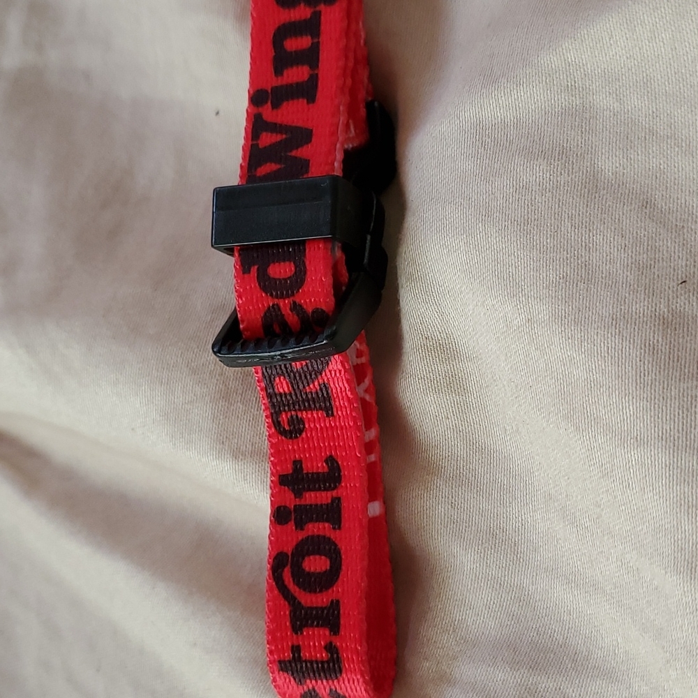 Brand New Red Wings dog collar Xsmall